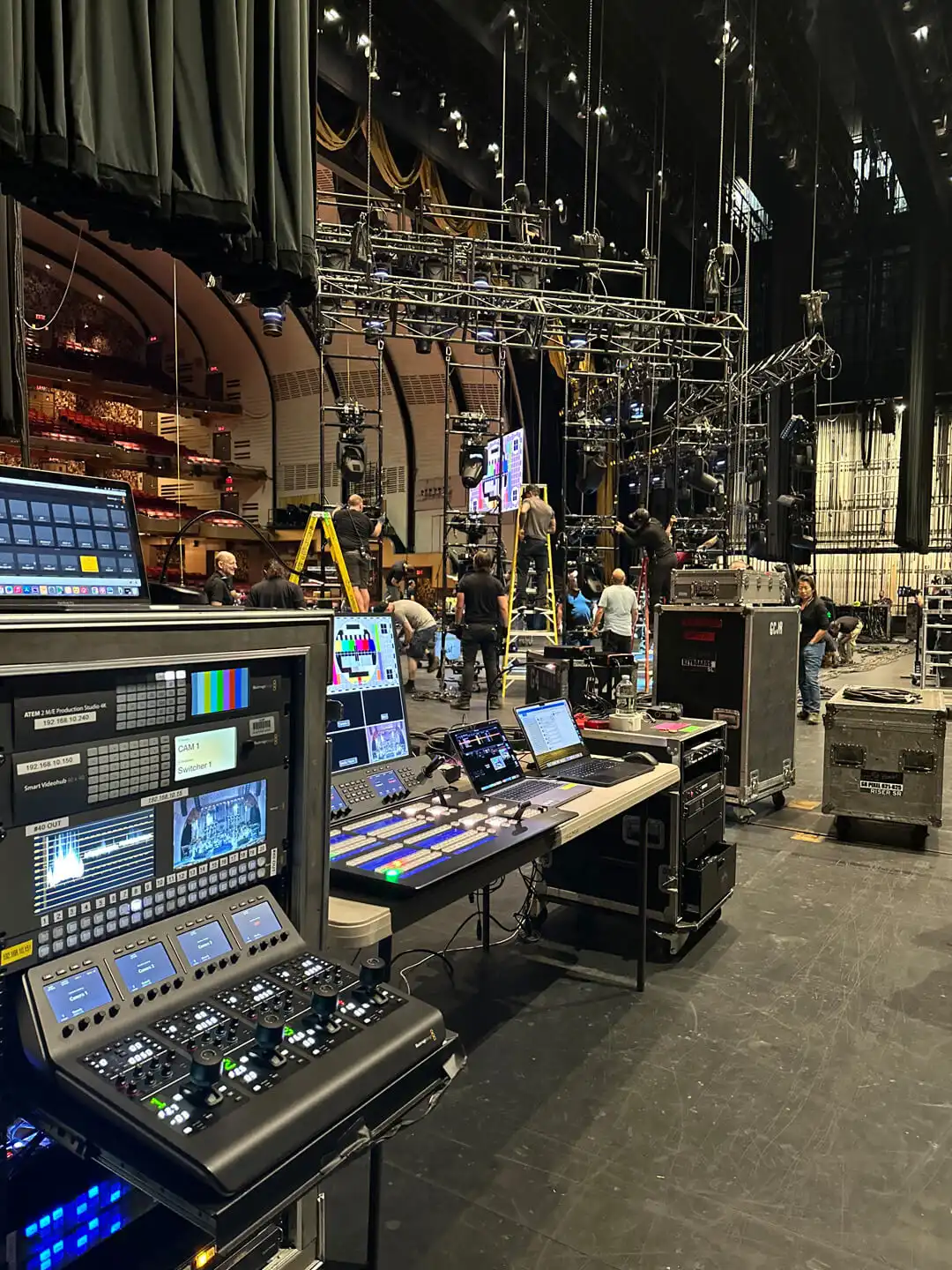 Radio City Music Hall Events with All Visual Productions by Edward D'Amico